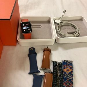 Authentic Hermès Apple Watch 2 & box